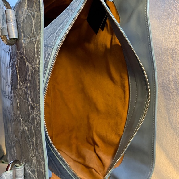 Dooney & Bourke Genuine Croco Shopper Crossbody - Picture 13 of 13